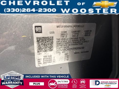 New 2026 Chevrolet Suburban LT w/ Comfort Package image 38