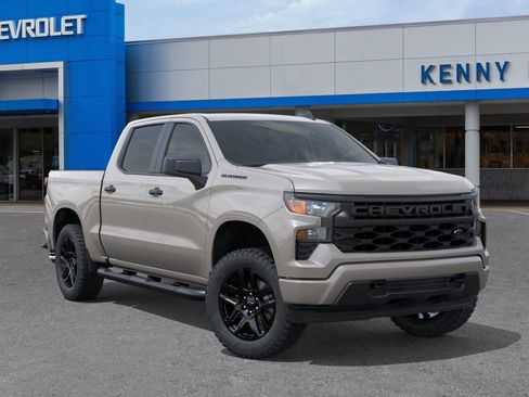 New 2026 Chevrolet Silverado 1500 Custom w/ Turbomax Blackout Package AWD/4WD image 7