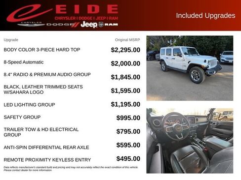 Used 2020 Jeep Wrangler Unlimited Sahara AWD/4WD image 13