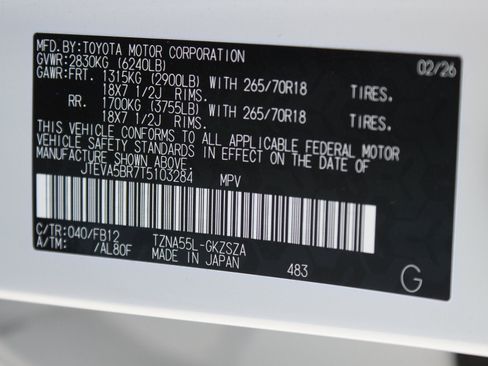 Used 2026 Toyota 4Runner TRD Sport AWD/4WD image 25