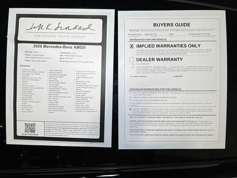 Certified 2026 Mercedes-Benz GLC 43 AMG 4MATIC Coupe image 43