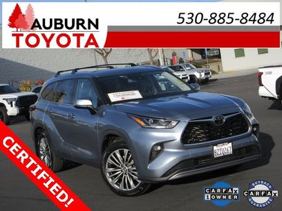 Certified 2022 Toyota Highlander Platinum