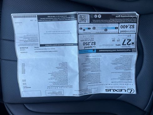 Used 2024 Lexus TX 500h AWD image 29