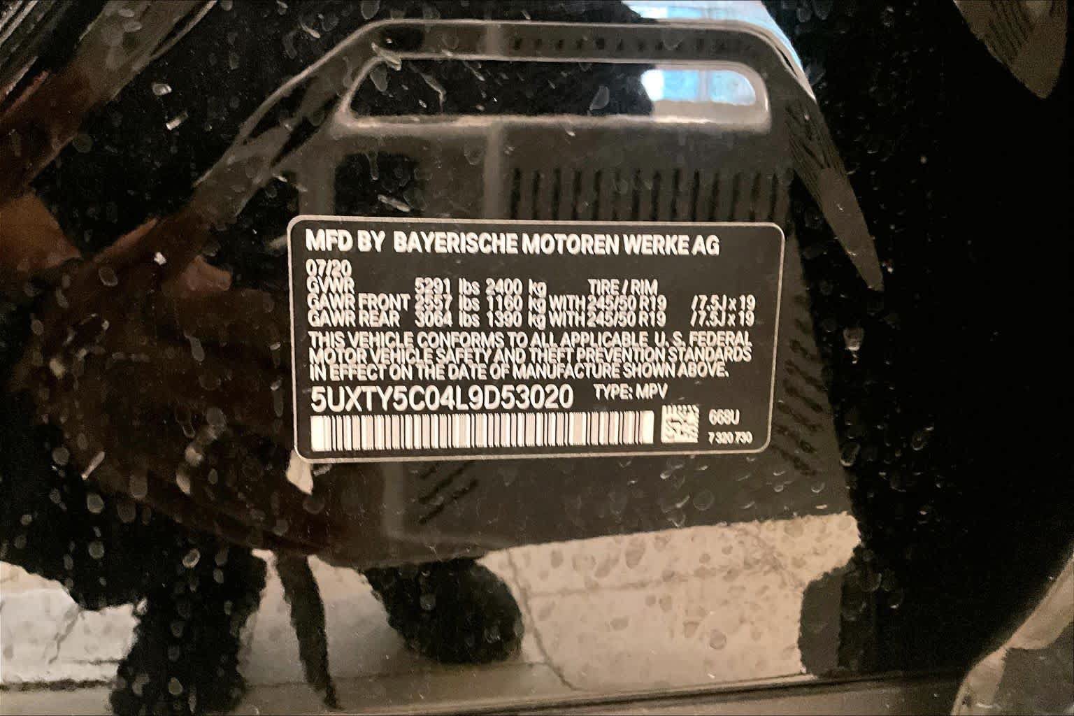 Used 2020 BMW X3 xDrive30i w/ Convenience Package AWD/4WD image 32