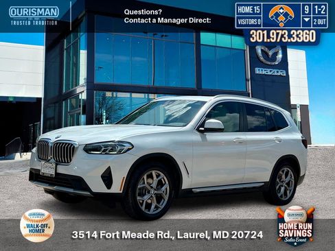 Used 2022 BMW X3 xDrive30i AWD/4WD image 4