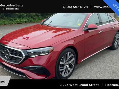 Used 2025 Mercedes-Benz E 350 4MATIC Sedan image 6