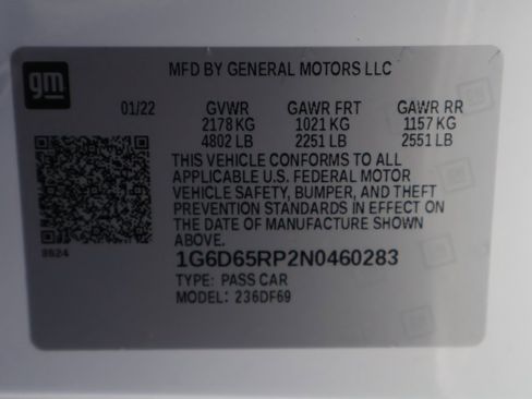 Used 2022 Cadillac CT4 V Blackwing w/ Technology Package image 29