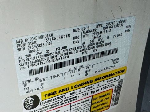 Used 2018 Ford Expedition XLT w/ Cargo Package image 23