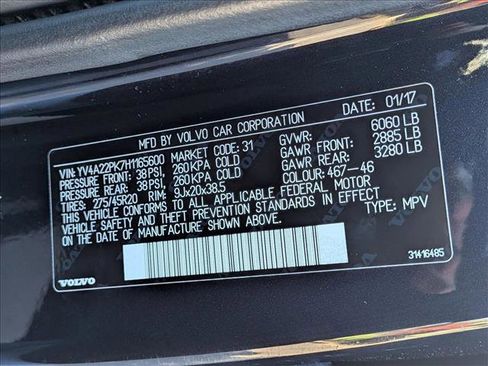 Used 2017 Volvo XC90 T6 Momentum w/ Vision Package image 27