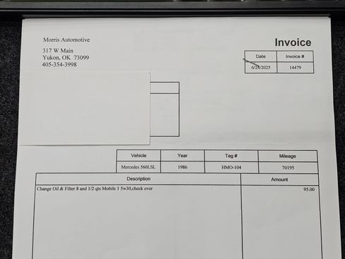 Used 1986 Mercedes-Benz 560 SL image 53