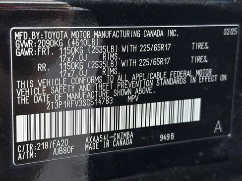 Used 2025 Toyota RAV4 XLE AWD/4WD image 26