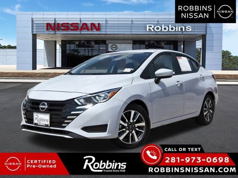 Certified 2024 Nissan Versa SV w/ Trunk Package image 1