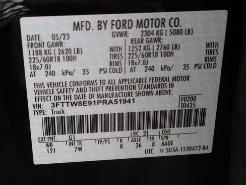 Used 2023 Ford Maverick XLT w/ Black Appearance Package FWD image 47