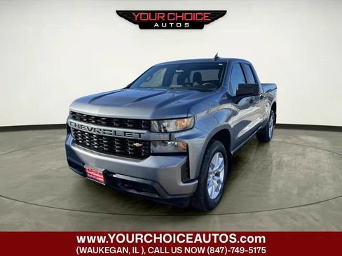 Used 2021 Chevrolet Silverado 1500 Custom image 1