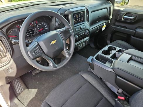 New 2026 Chevrolet Silverado 1500 Custom w/ Turbomax Blackout Package RWD image 3