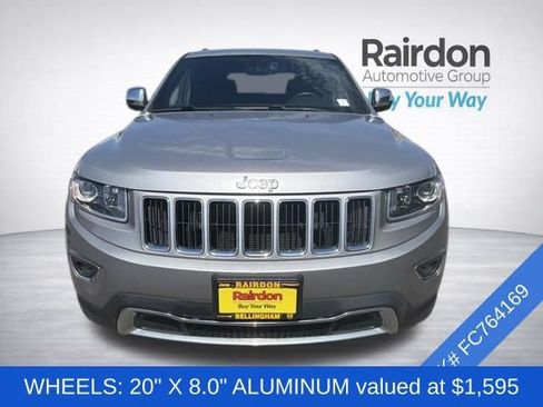 Used 2015 Jeep Grand Cherokee Limited AWD/4WD image 2