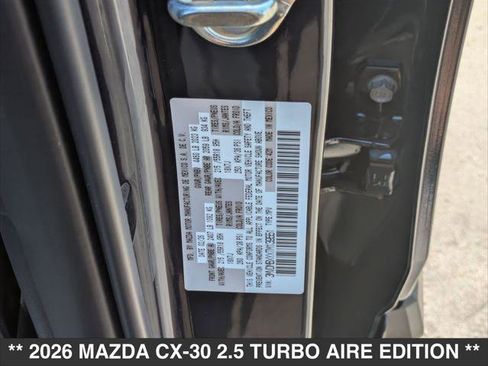 New 2026 MAZDA CX-30 Aire Edition image 15