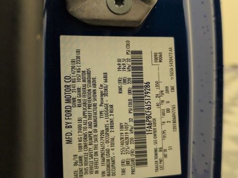 Used 2018 Ford Mustang GT Premium w/ GT Performance Package image 45