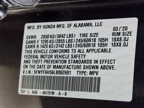 Used 2020 Honda Pilot EX-L image 32