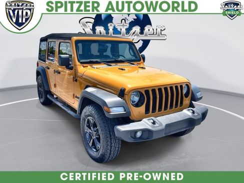 Used 2021 Jeep Wrangler Unlimited Sport AWD/4WD image 1