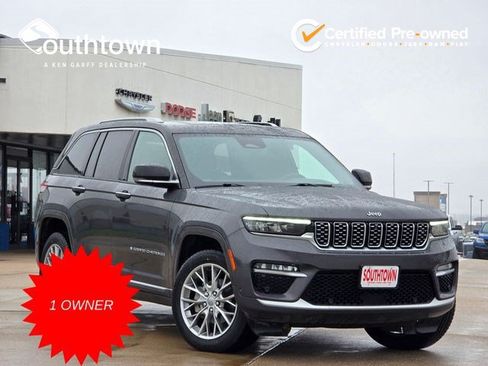 Certified 2022 Jeep Grand Cherokee Summit w/ Adv Protech Group IV AWD/4WD image 1