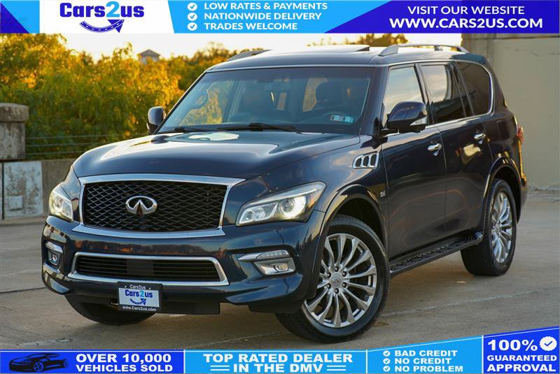 Used 2015 INFINITI QX80 4WD w/ 22" Wheel Package image 1