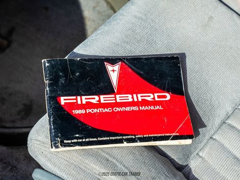 Used 1989 Pontiac Firebird Trans Am RWD image 74