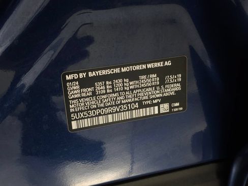 Used 2024 BMW X3 xDrive30i w/ Convenience Package AWD/4WD image 36