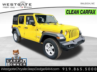 Used 2019 Jeep Wrangler Unlimited Sport S