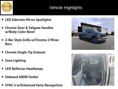 Used 2022 Ford F150 XLT w/ Equipment Group 302A High AWD/4WD image 19