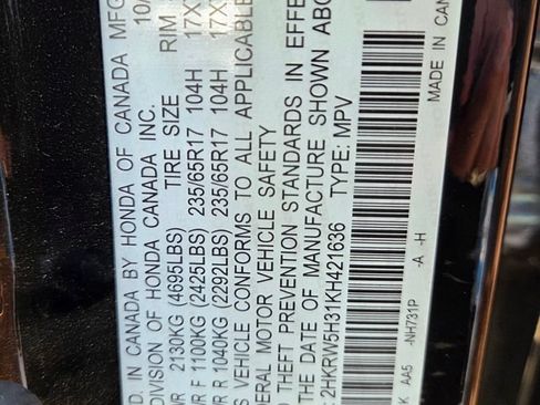 Used 2019 Honda CR-V LX image 8