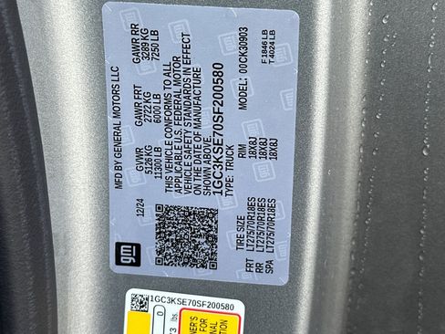 Used 2025 Chevrolet Silverado 3500 W/T w/ WT Convenience Package image 11