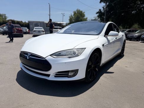 Used 2015 Tesla Model S P85D AWD/4WD image 2