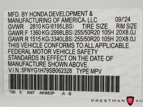 Used 2025 Honda Pilot Touring image 48