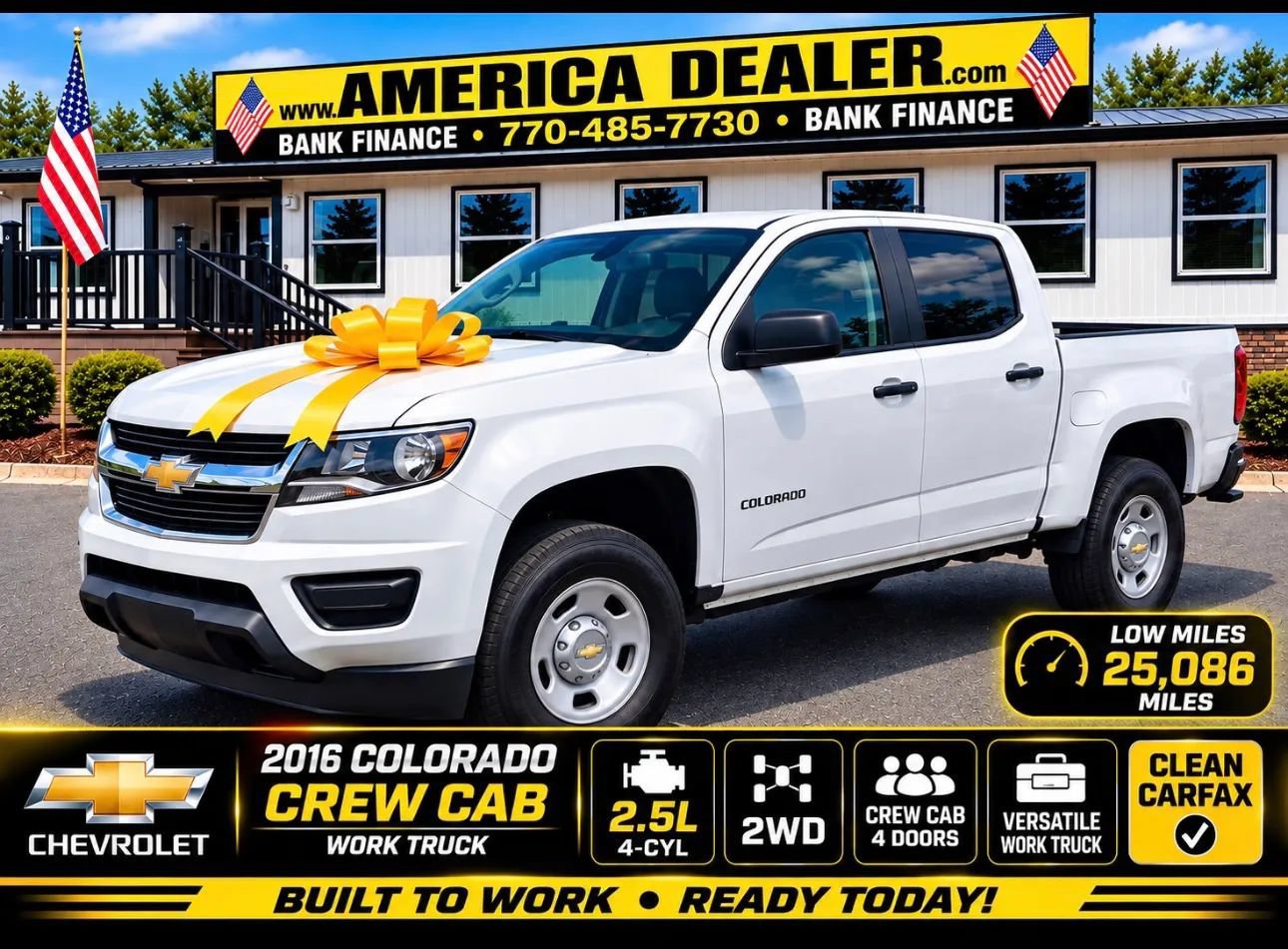 Used 2016 Chevrolet Colorado W/T w/ WT Convenience Package RWD image 1