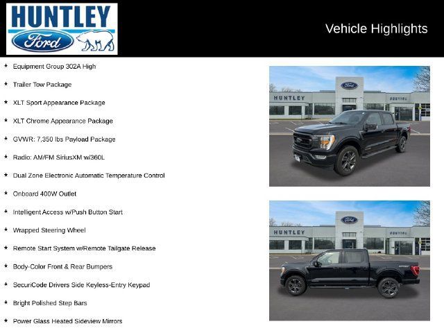 Certified 2023 Ford F150 XLT w/ Equipment Group 302A High AWD/4WD image 2