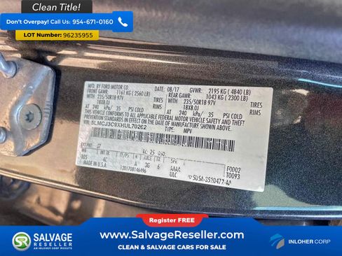 Used 2017 Lincoln MKC Reserve image 13