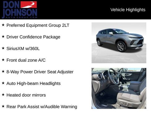 Used 2023 Chevrolet Blazer LT w/ Driver Confidence Package AWD/4WD image 6