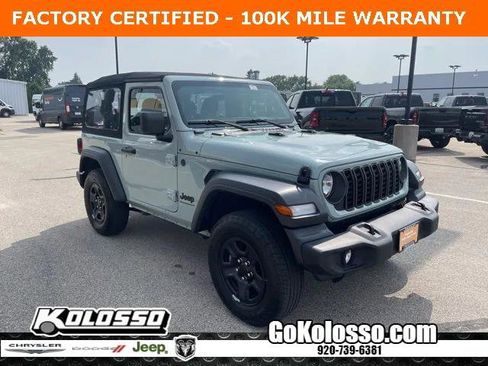Certified 2024 Jeep Wrangler Sport image 1