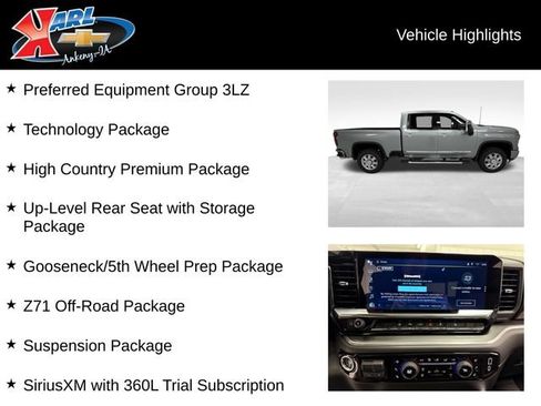 Certified 2026 Chevrolet Silverado 3500 High Country w/ High Country Premium Package AWD/4WD image 2
