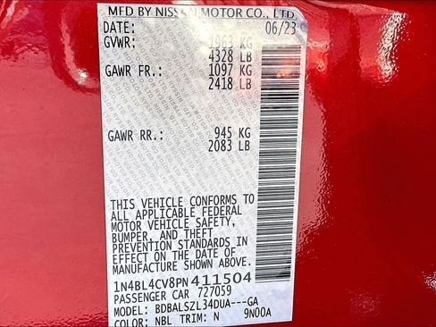 Used 2023 Nissan Altima 2.5 SR image 37