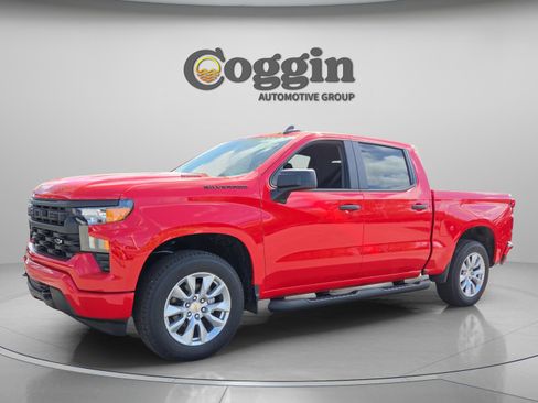 New 2026 Chevrolet Silverado 1500 Custom w/ LPO, Dark Essentials Package RWD image 1