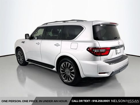 Certified 2024 Nissan Armada Platinum w/ Captain's Chairs Package AWD/4WD image 7