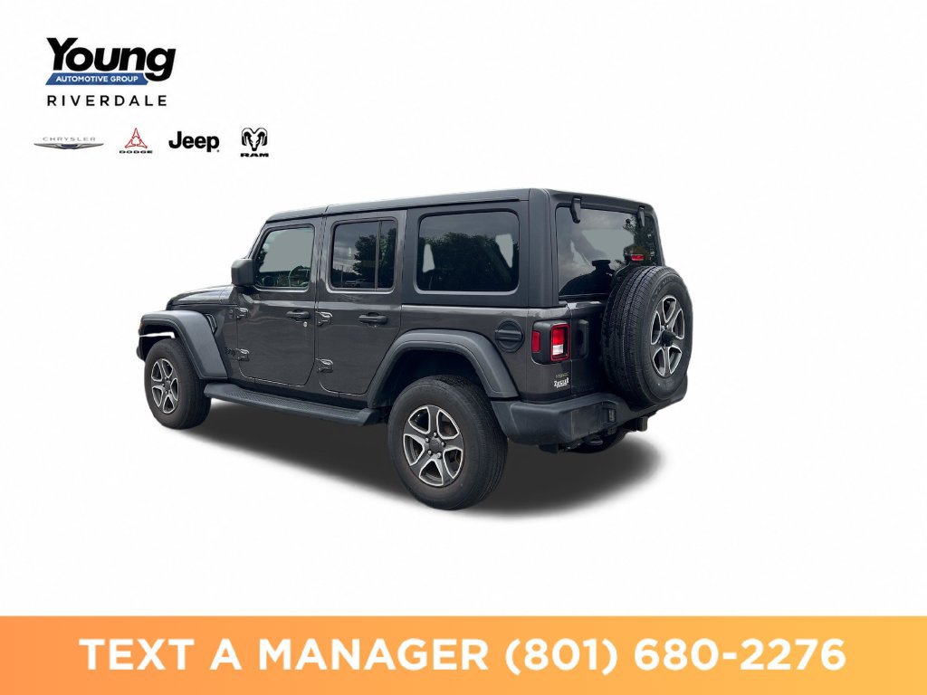 Used 2022 Jeep Wrangler Unlimited Sport AWD/4WD image 3