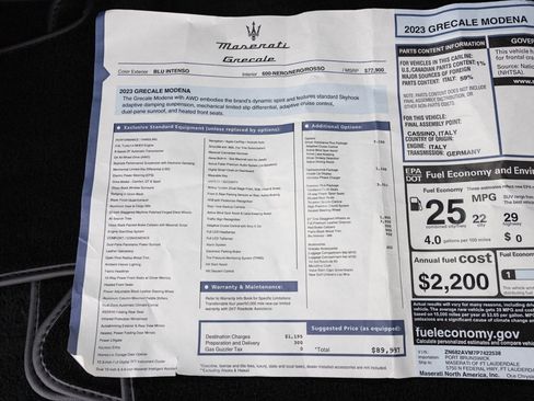 Used 2023 Maserati Grecale Modena image 53