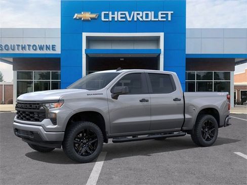 New 2025 Chevrolet Silverado 1500 Custom w/ Turbomax Blackout Package image 2
