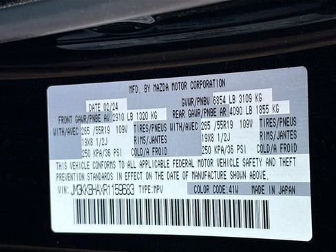 Certified 2024 MAZDA CX-90 Plug-In Hybrid w/ Preferred AWD/4WD image 37