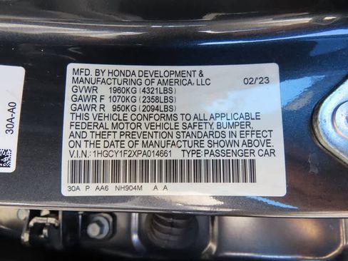 Certified 2023 Honda Accord LX image 24