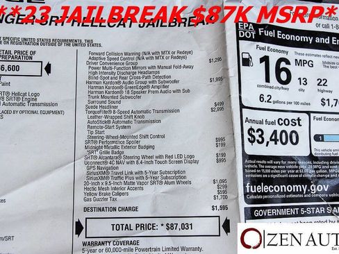 Used 2023 Dodge Challenger SRT Hellcat image 18