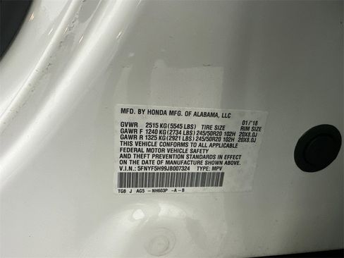 Used 2018 Honda Pilot Touring image 36